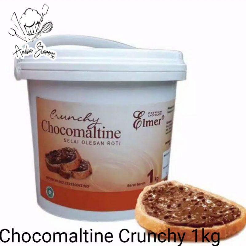 

Elmer Chocomaltine Crunchy 1 kg | Chocomaltine Crunchy 1kg
