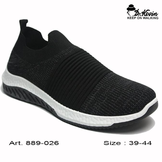 Dr. Kevin Sepatu Sport Pria Men Sneakers 889-026 - Hitam