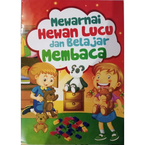 

BUKU MEWARNAI HEWAN LUCU DAN BELAJAR MEMBACA