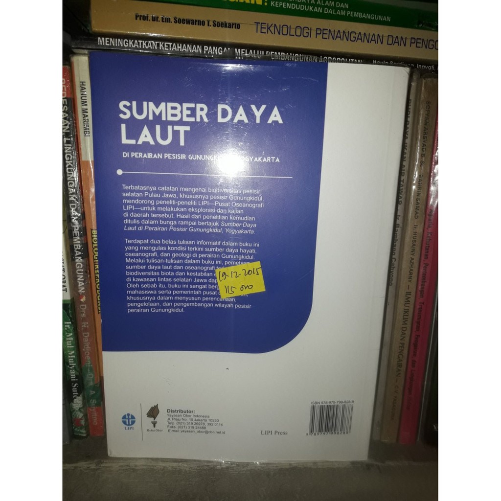 Sumber Daya Laut Di Pesisir Gunungkidul, Yogyakarta BPBN