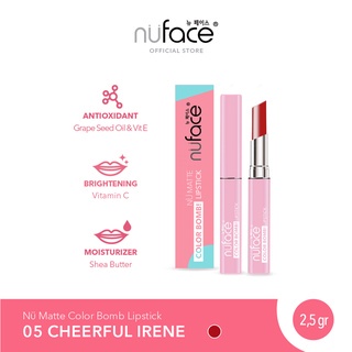 Nuface NU MATTE Lipstik Color Bomb