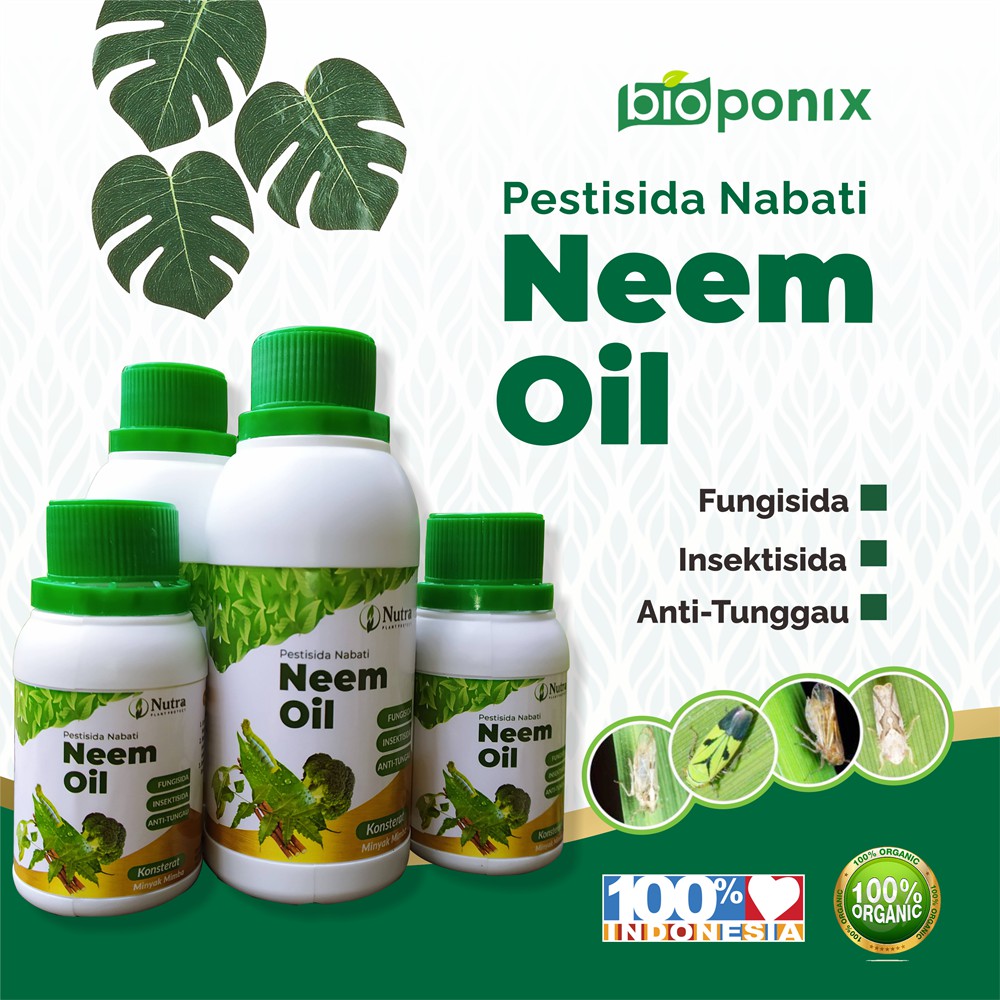 Pestisida Nabati / Minyak Mimba / Neem Oil / Pestisida Organik 100 ml (Seroxil)