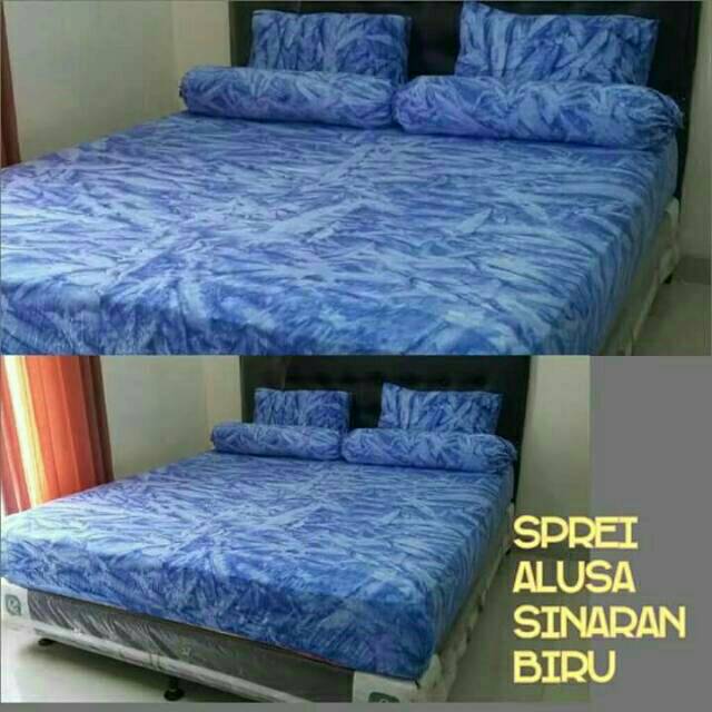SPREI BALI ORI ALUSA MOTIF SINARAN