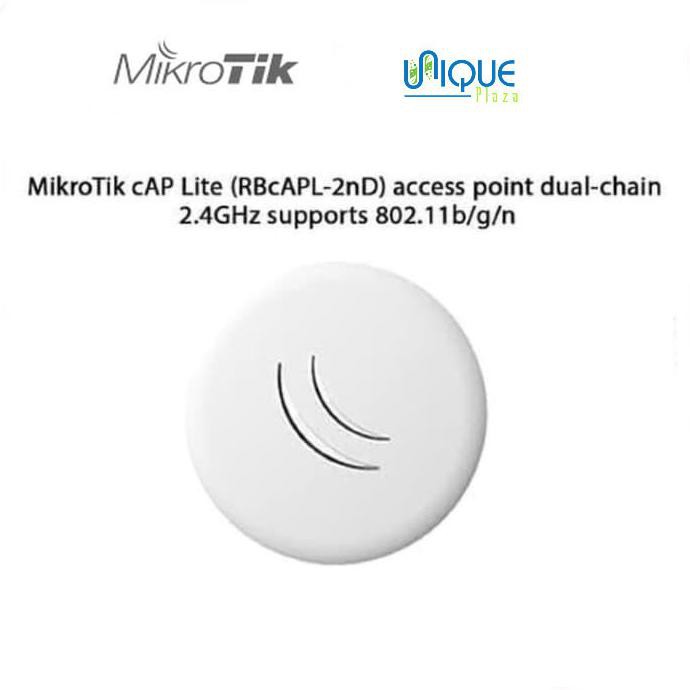 Ready Stock Mikrotik Rbcapl 2nd Cap Lite Wireless Indoor Access Point 2 4ghz Shopee Indonesia