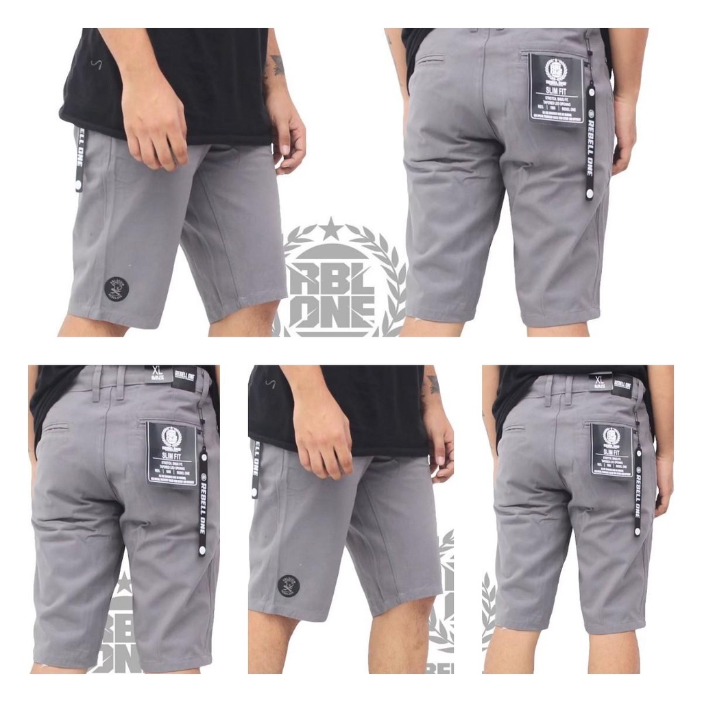 Celana Chino Panjang Pria Rebel one Original Premium Slimfit Ukuran M L XL