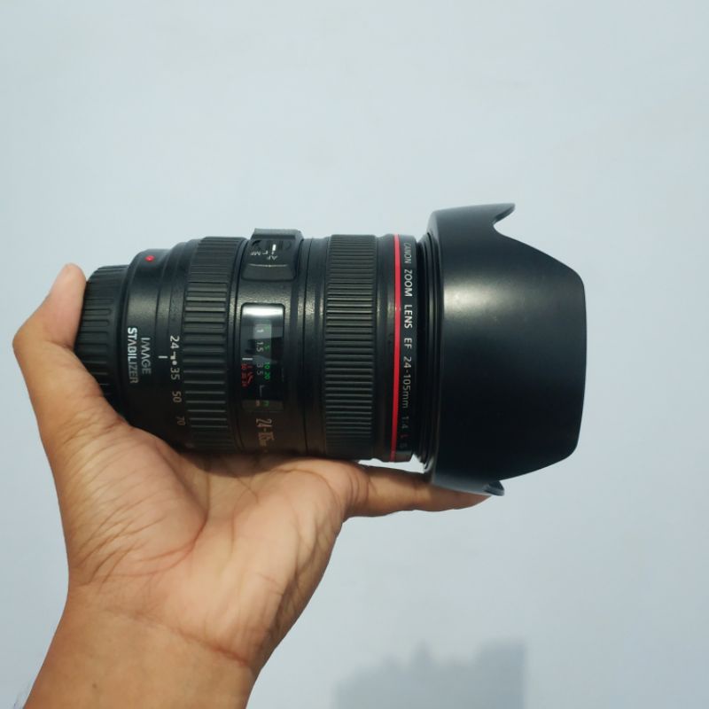 LENSA CANON 24-105 MM L CINCIN MERAH