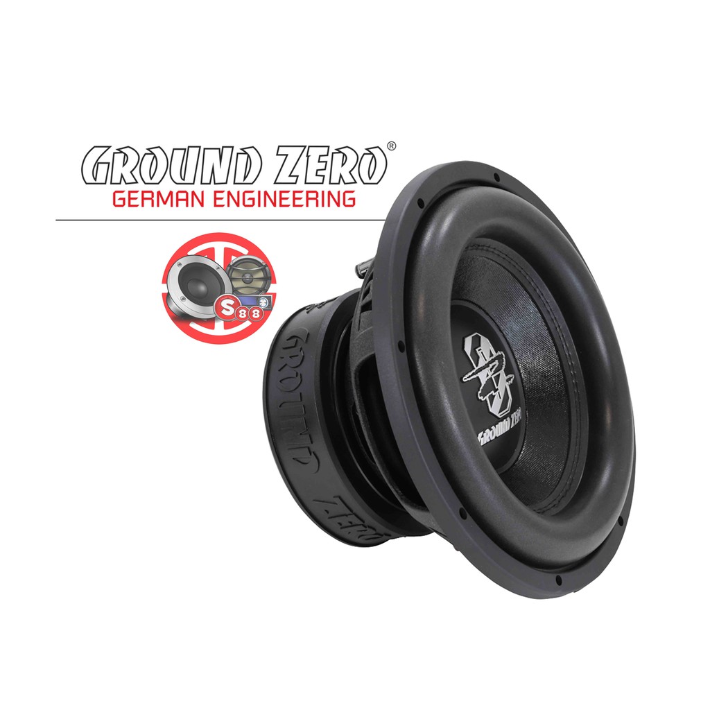 Ground Zero GZRW 30-D2 Subwoofer 12 Inch SQ Optimized