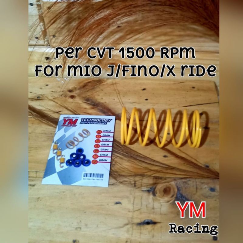 PER CVT MIO J 1500 RPM // PER CVT 1500 RPM XRIDE 115 [ PER CVT 1500RPM MIO SOUL GT [ PER CVT 1500 rpm FINO INJEKSI 115 (54P) PER CVT YM RACING