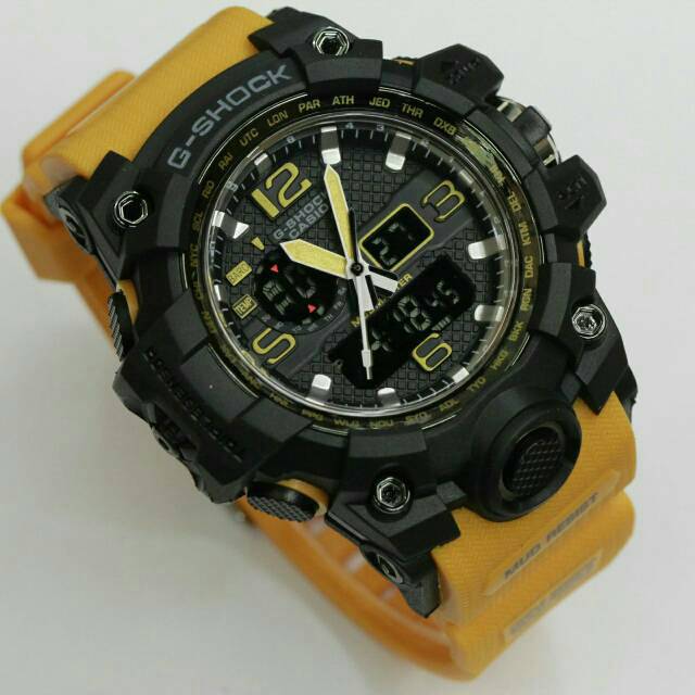 Grosir Jam Tangan Casio G-Shock GWG1000 Yellow FREE BOX