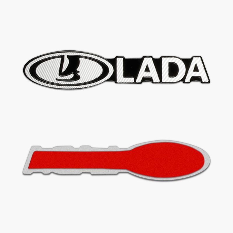 4pcs Stiker 3D Aluminum Untuk Dekorasi Mobil Lada Vaz Samara 2020 2021 2019 2018 2017