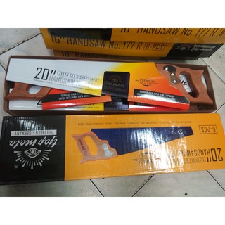 Gergaji Kayu Tangan Tjapmata Size 20 Inch Wood Hand Saw Gergaji Kayu Tangan Tjapmata Size 20 Inch Wood Hand Saw
