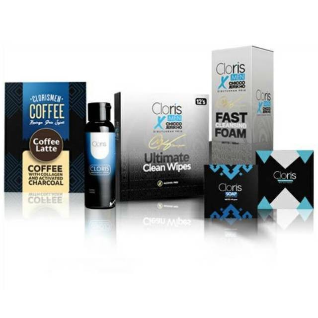 CLORISMEN ALL PRODUCTS 100% ORIGINAL BPOM - CLORIS MEN - SABUN / LOTION / KOPI / CLEANSER / TISU