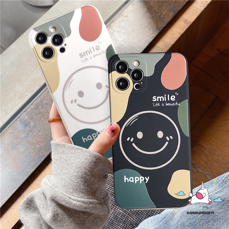 Soft Case Tpu Motif Smile Untuk Samsung A53 A03 A52 A12 A72 A13 A03S A33 A30S A31 A71 A10S A20S A32 A52S A50 A70 A22 A51 A11 M22 M32