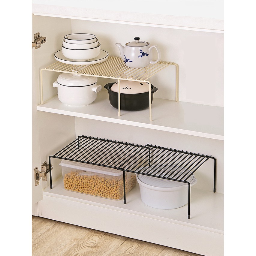 Kitchen Spice Rack Bathroom Storage Holders / Dapur Serbi Rak Besi Multifungsi tipe ekstensi H006