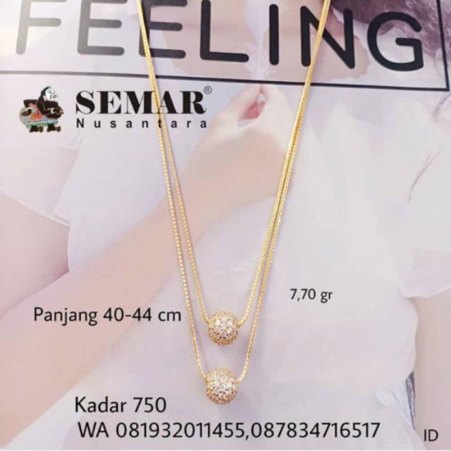 Model Kalung  Di Semar  Nusantara  Gambar Aksesoris