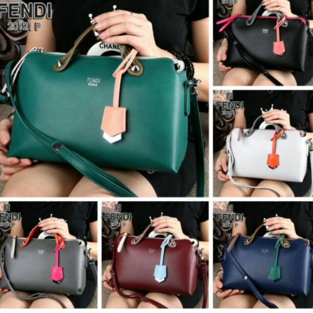 New FENDI By The Way Satchel
 Hardware Silver like Ori leather (10121P)
ORIGINAL👍🏻bm