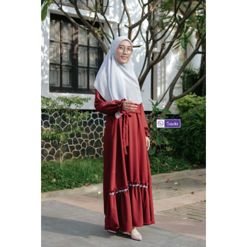 yasmin dress/wolllycrep/gamis murah