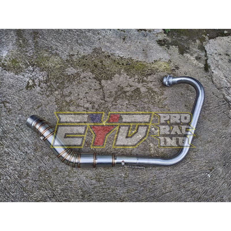 Leher pipa knalpot crf Kolong bawah inlet 50