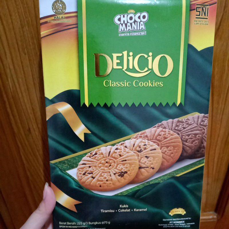 

CHOCO MANIA DELICIO CLASSIC COOKIES HALAL KUKIS PACK