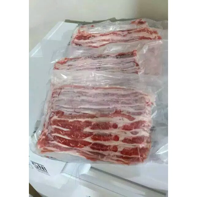 

DAGING SAPI SLICE US SHABU SHABU 500 GR HALAL DAN FRESH