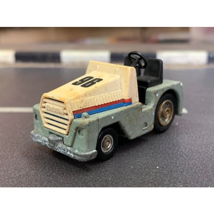 Vintage Tomica 96 JAL Container Tractor Made in Japan No Box