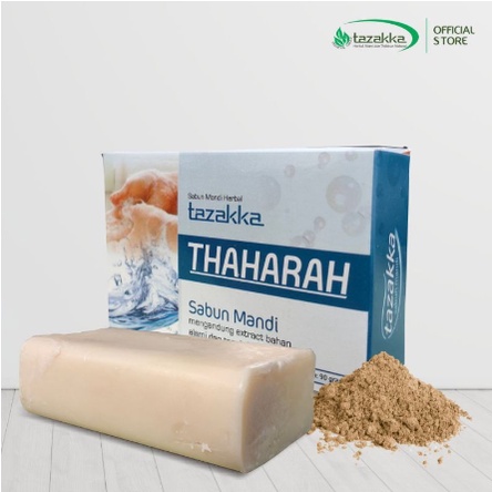 SABUN HERBAL THAHARAH SABUN TANAH LIAT PENGHILANG NAJIS ANJING, MENGHILANGKAN GATAL -GATAL.ANTISEPTIK ALAMI