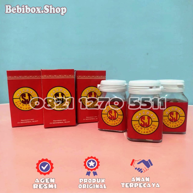 Asam Lambung dan Jantung Herbal SJ isi 50 Kapsul