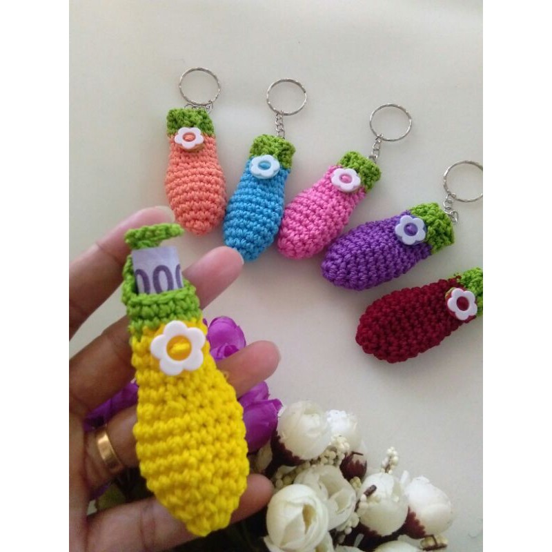 angpao rajut lebaran