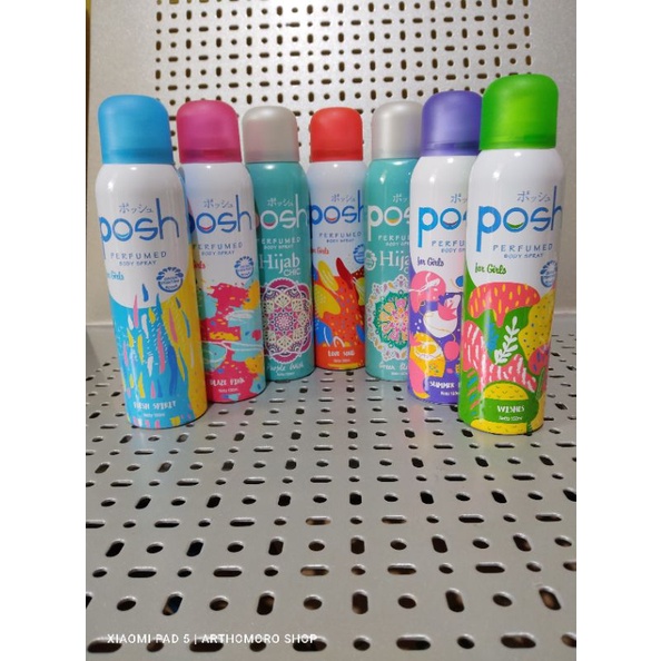 Posh perfumed body spray / posh body spray / parfum posh 150ml