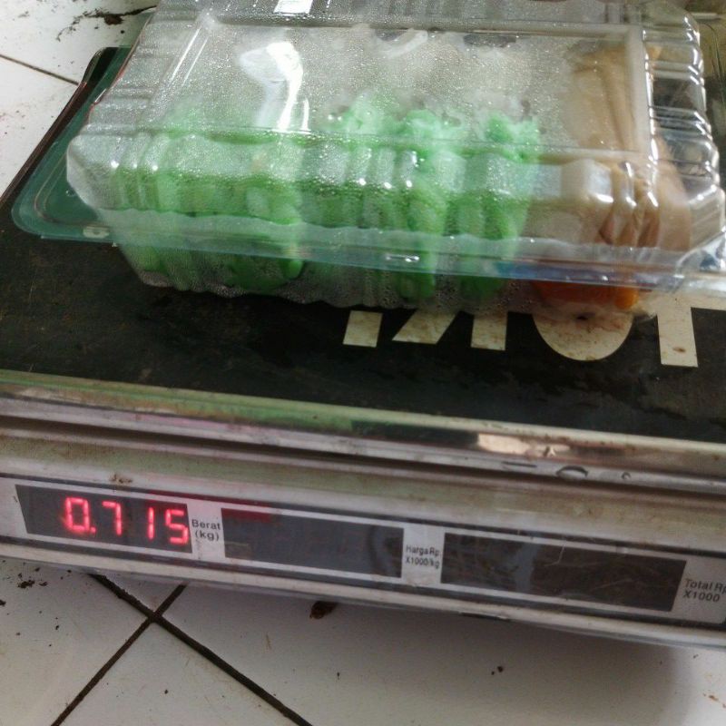 Kue Putu Mayang 10 pcs + kuah Gula Jawa