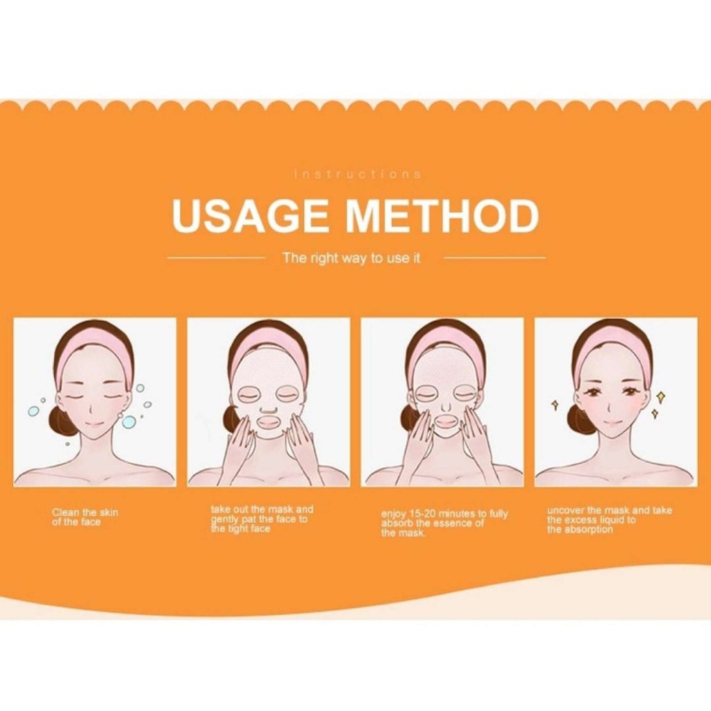 ROREC / HCHANA Natural Skin Care Mask Sheet Masker Korea Original/ Harga 1 pcs/ Masker Wajah masker wajah Rorec Skin Care Wajah Alami Original / Rorec Mask Original Natural Skin Care Mask