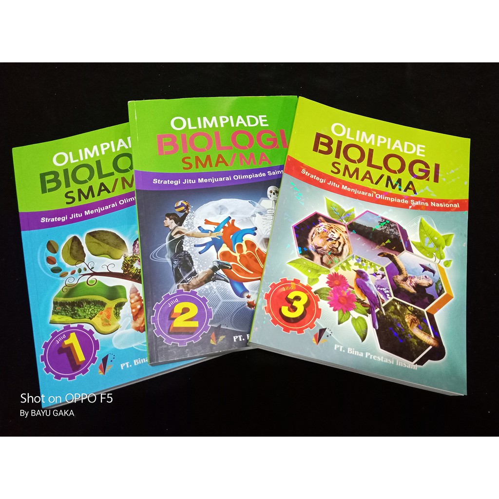 Jual Buku Seri Olimpiade Sains Biologi Sma By Lopi 1 Set 3 Jilid Shopee Indonesia 3479