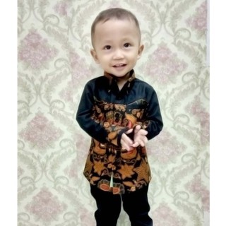 68 Model Baju Batik Anak Laki Laki Terbaru Gratis