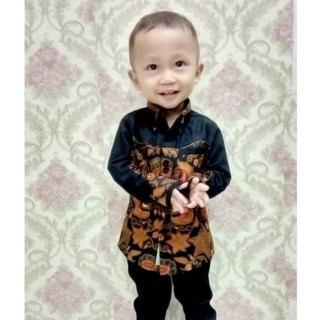 64 Koleksi Model Baju Batik Anak Laki Laki Modern Terbaik