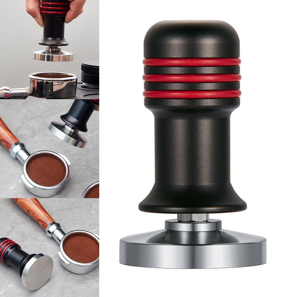 Solighter Calibrated Espresso Tamper Alat Kopi Stainless Steel Flat Base Coffee Tamper