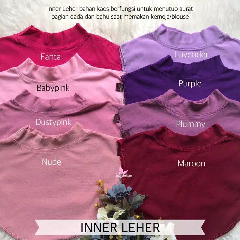 Inner Leher Hijab Jumbo/ Dalaman Hijab