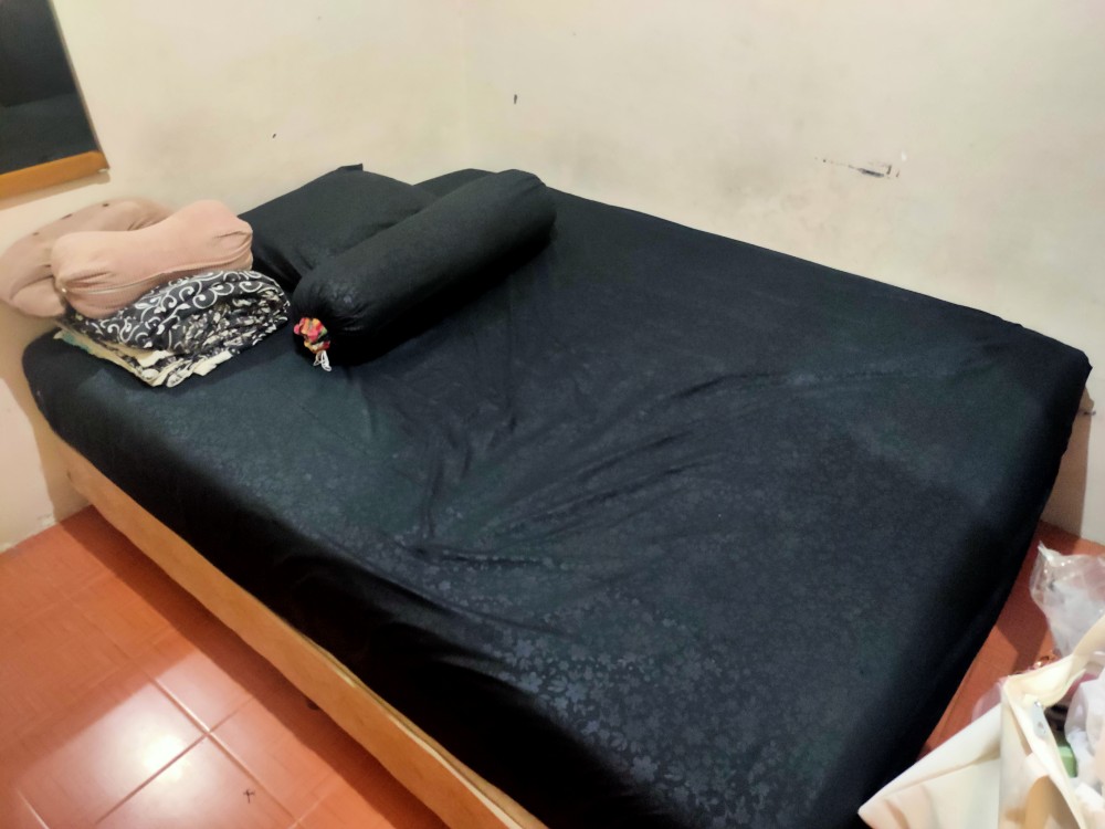 Sprei Homemade Embos Polos Ukuran 180x200 160x200 120x200 Murah Bahan Katun Berkualitas Halus Adem