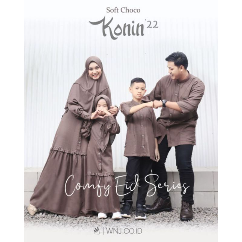 Gamis Konin set family by Wanoja