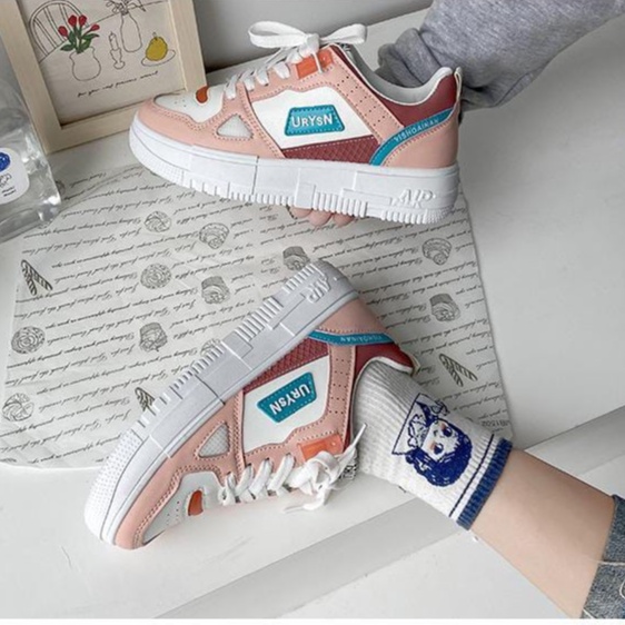 TBIG [COD] Sepatu Sekolah Sneakers Import Shoes YOURSN Wanita Sepatu Korea Style Sekolah Kuliah