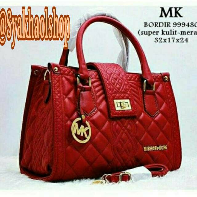 TAS IMPORT WANITA TAS BORDIR MK