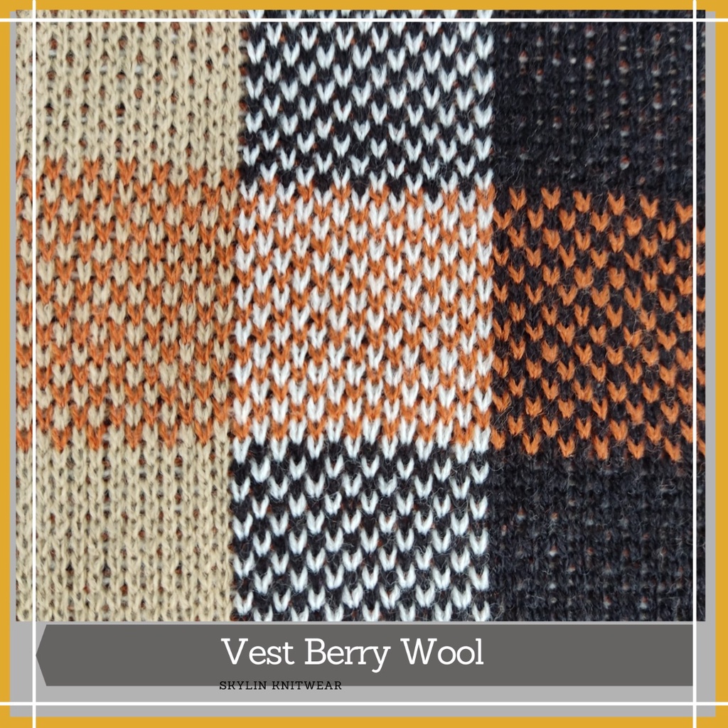 Vest Berry Wool Premium 2 Colors