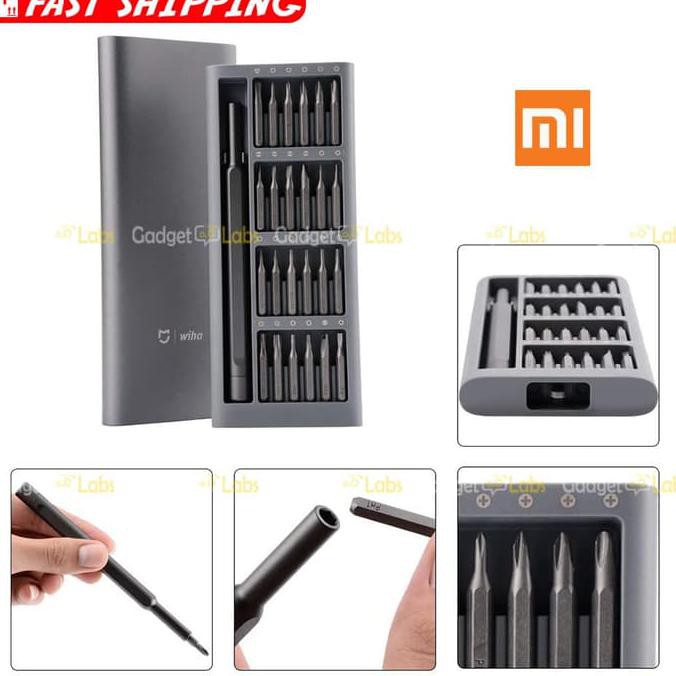 Xiaomi Mijia Wiha Screwdriver Obeng Set Premium Kit 25 In 1