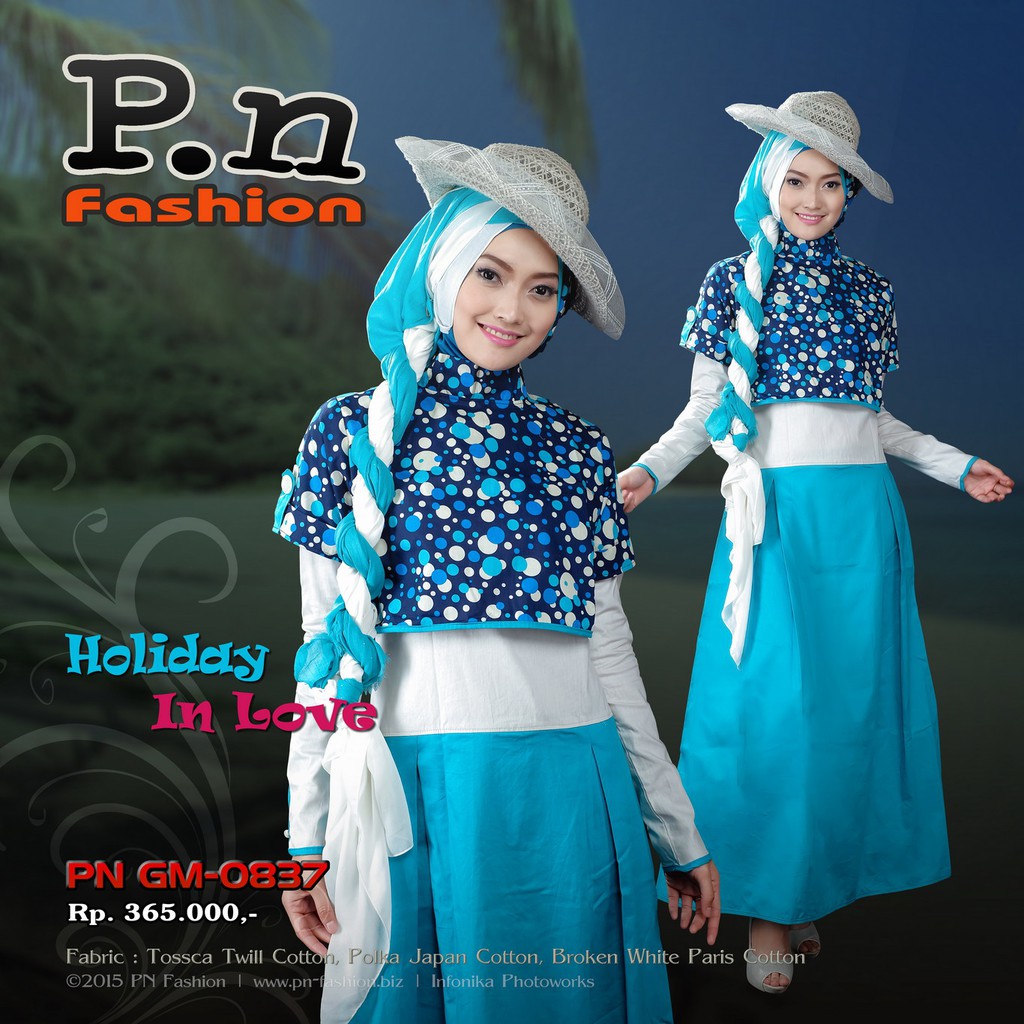P.n Fashion Gamis GM-0837