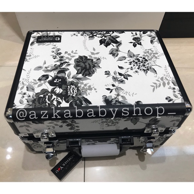 Beauty case armando caruso kotak make up murah original lampu