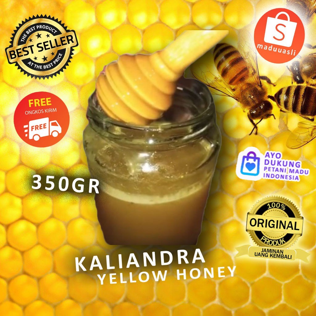 

Madu MURNI Kaliandra 350gr -