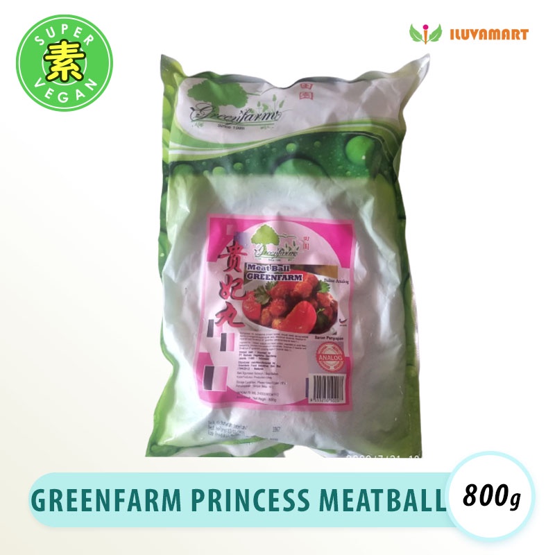 

Greenfarm Princess Meat Ball / Baso Kui Fei / Bakso Urat Vegetarian