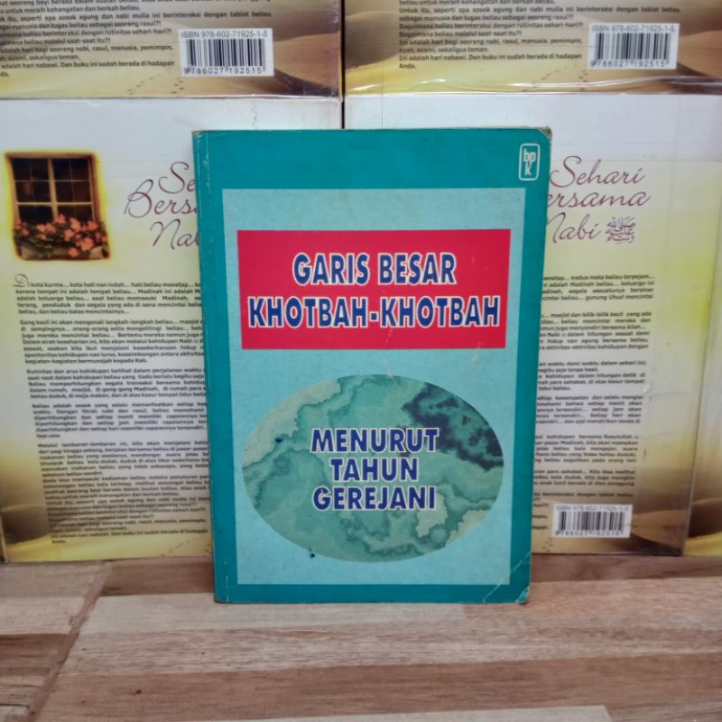 

BUKU ORIGINAL - GARIS BESAR KHOTBAH KHOTBAH MENURUT TAHUN GEREJANI