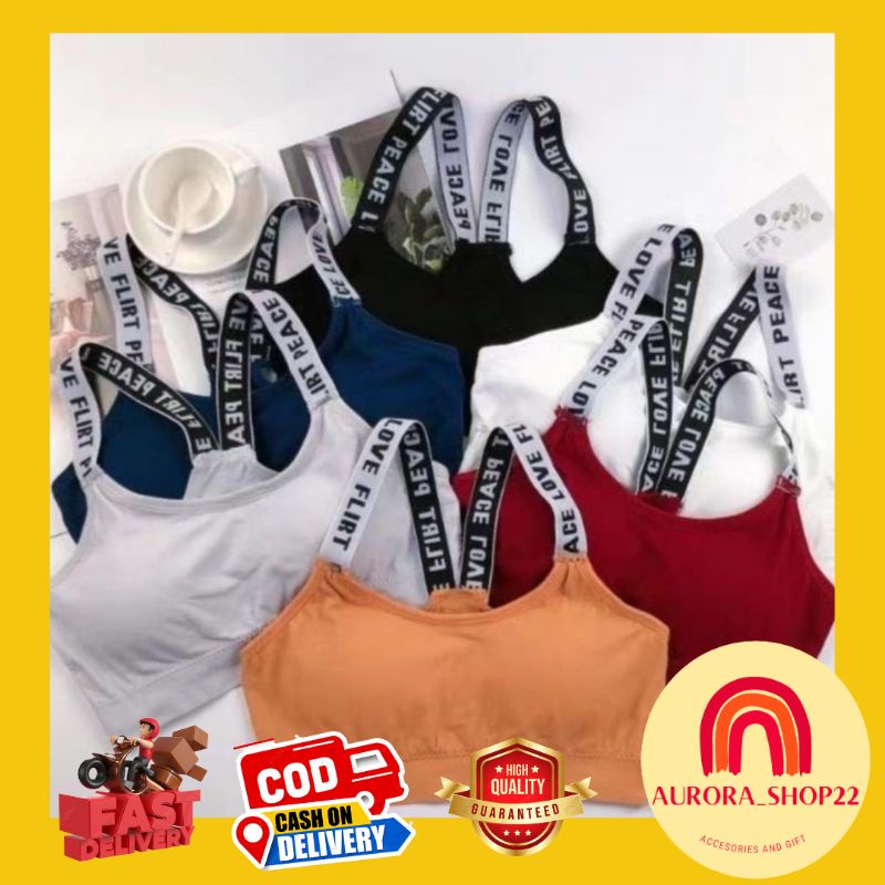 [COD] Sport Bra / Bra Olahraga Fitnes Senam Zumba Push Up Bra Sexi Bra Gym Tanpa Kawat Nyaman Premium Import
