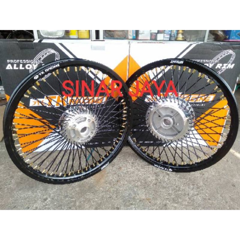 Velg jari seribu tk bright tk racing ring 17 vixion jup z mx rk king ninja mio sup x 125 plus ban