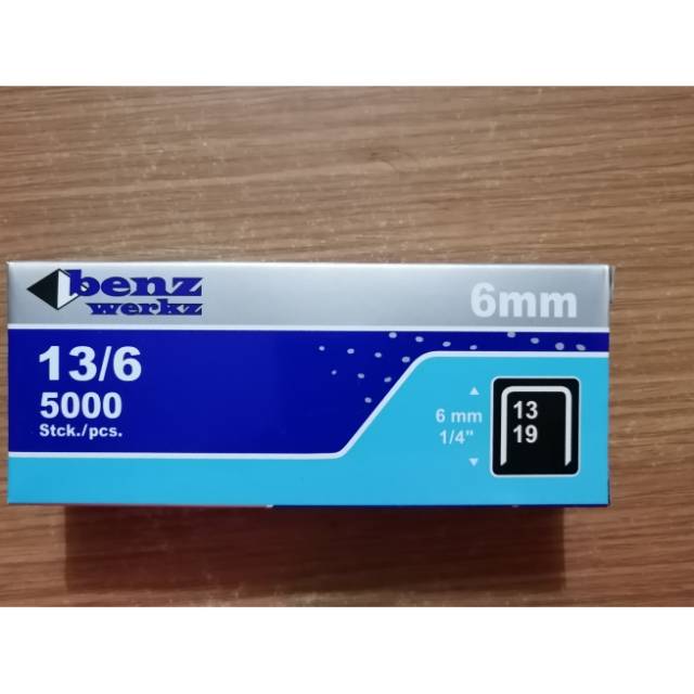 

Reffil staples gun 6 mm